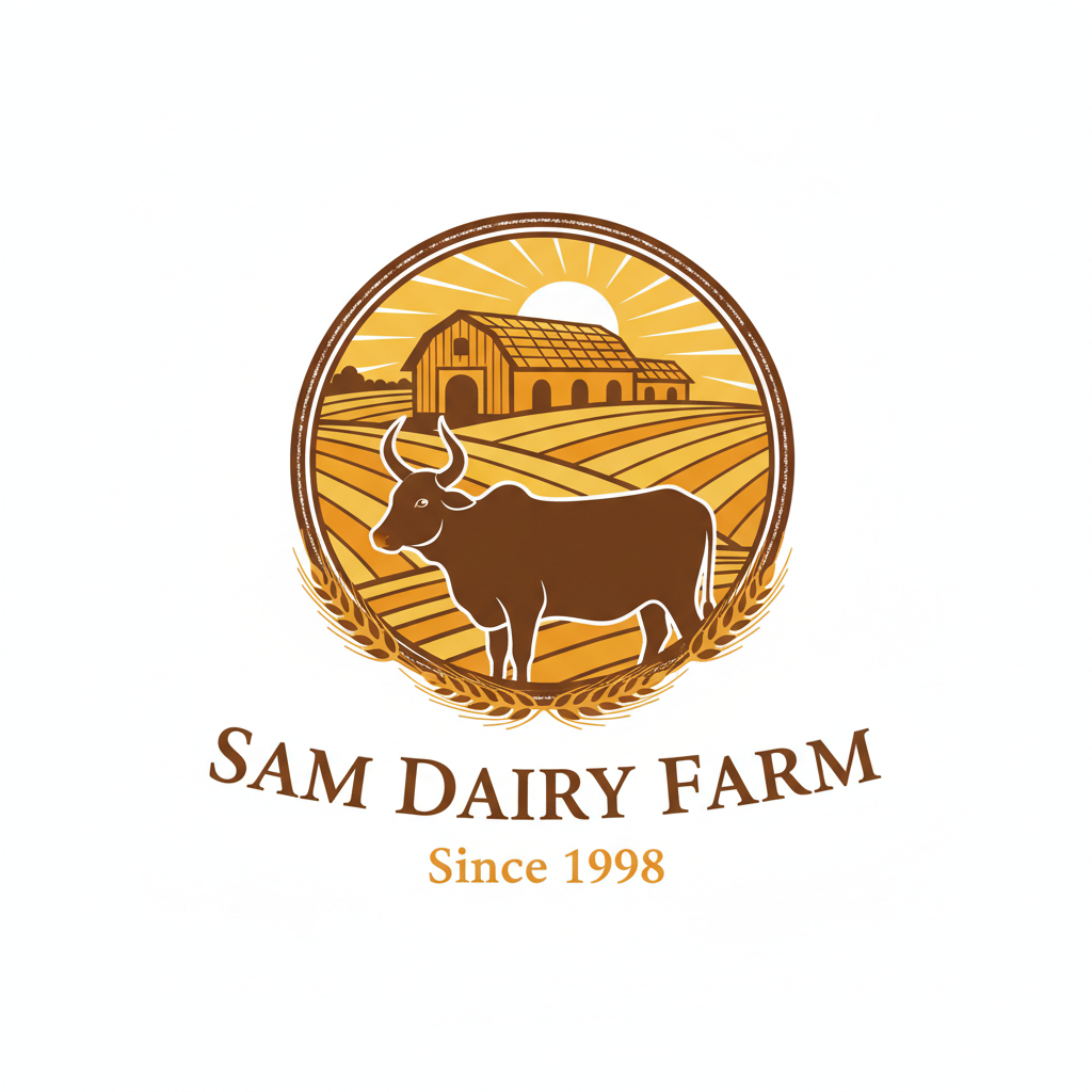 SAM DAIRY FARM Logo